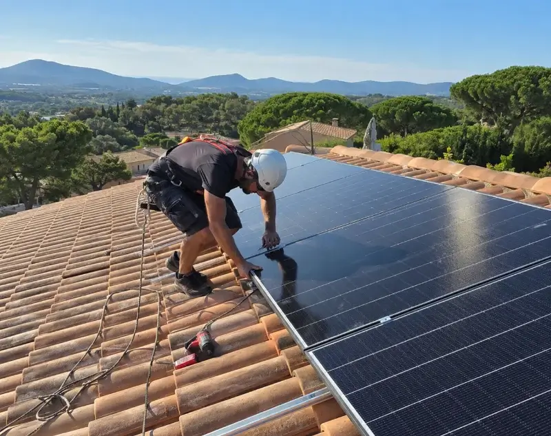 Installateur panneaux solaires Thiré — pose photovoltaïque sur toiture