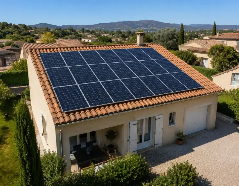 Prime à l'autoconsommation panneaux solaires Thiré — aide financière de l'État
